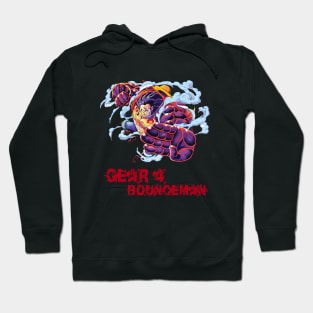 Luffy gear fourth one piece Hoodie